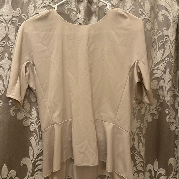 Foreign Exchange peplum top - Picture 1 of 2